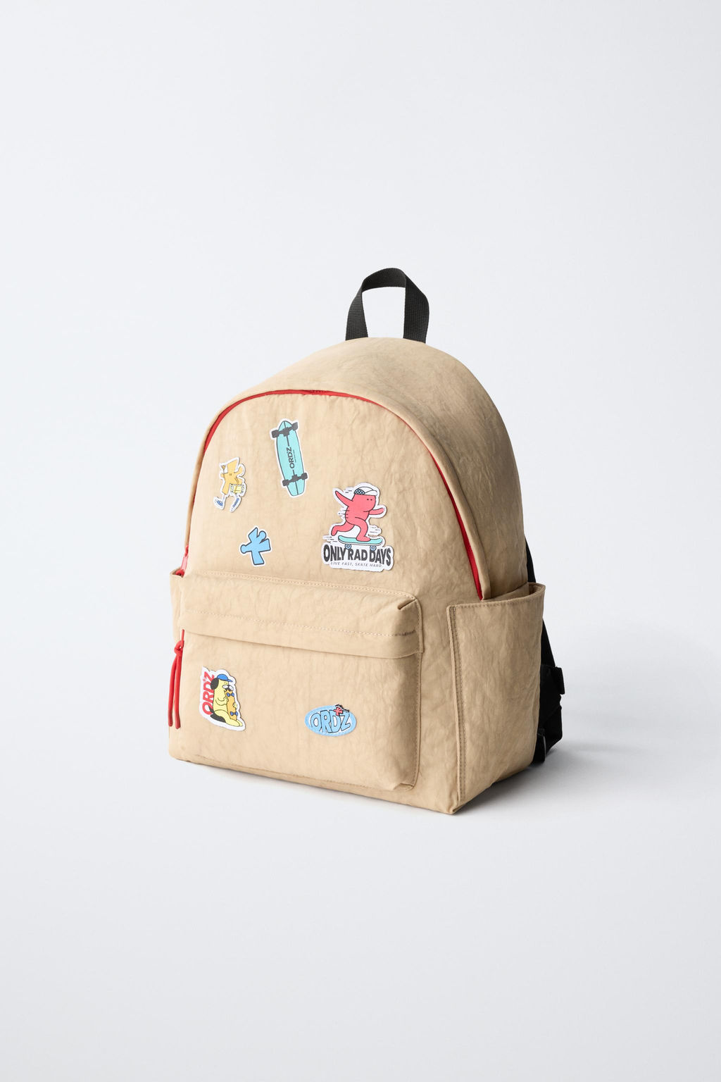 MOCHILA PARCHES / tostado - Zara фото 2