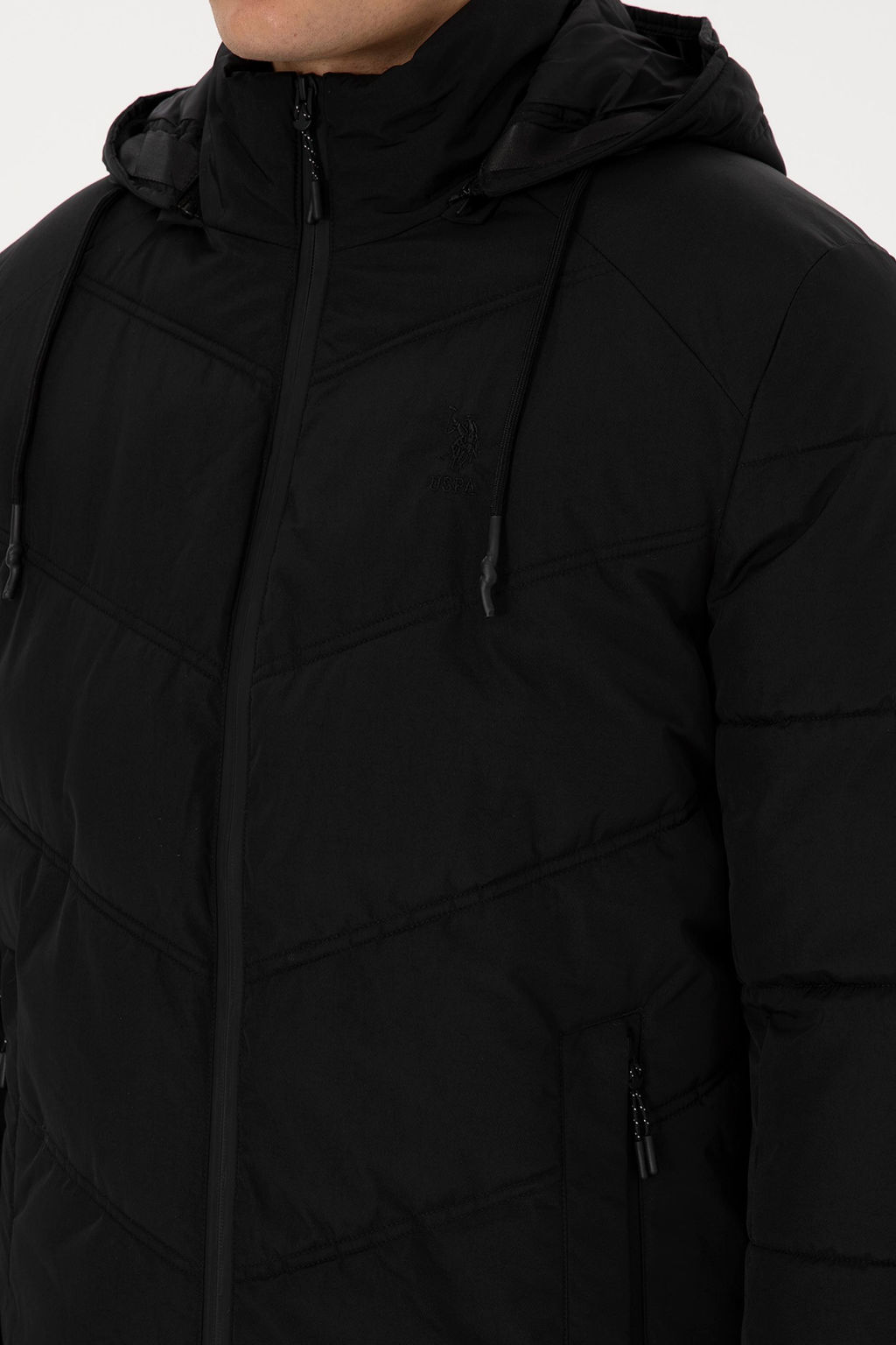 Erkek Siyah Mont - U.s. polo assn фото 7