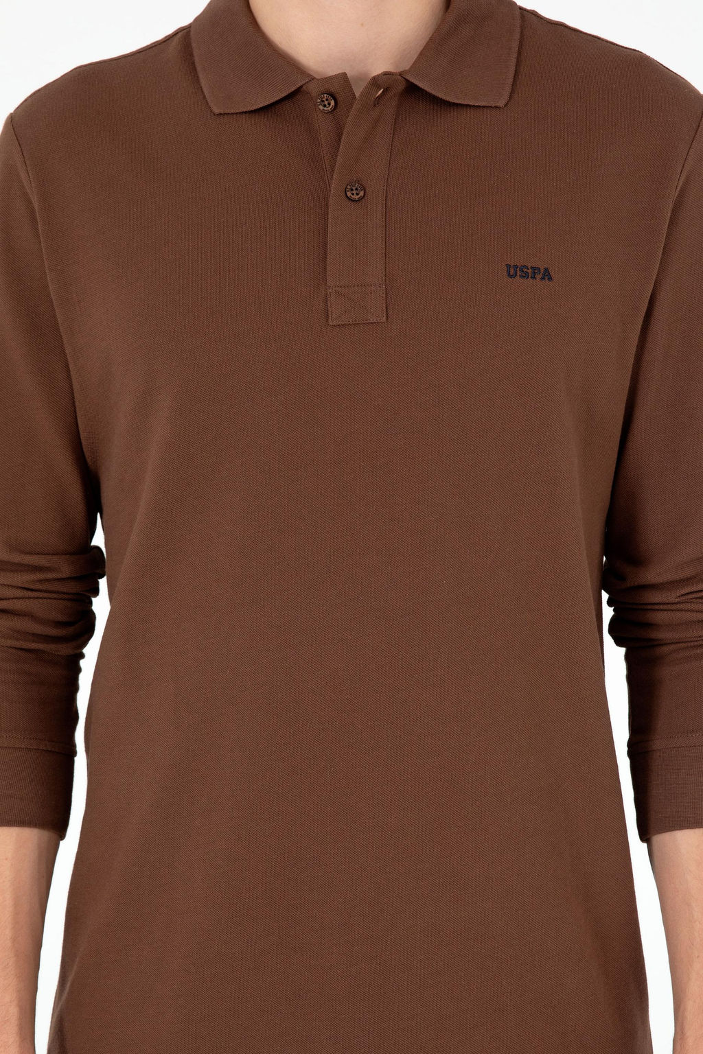 Мужской коричневый базовый свитшот Неожиданная скидка в корзине - U.s. polo assn фото 6