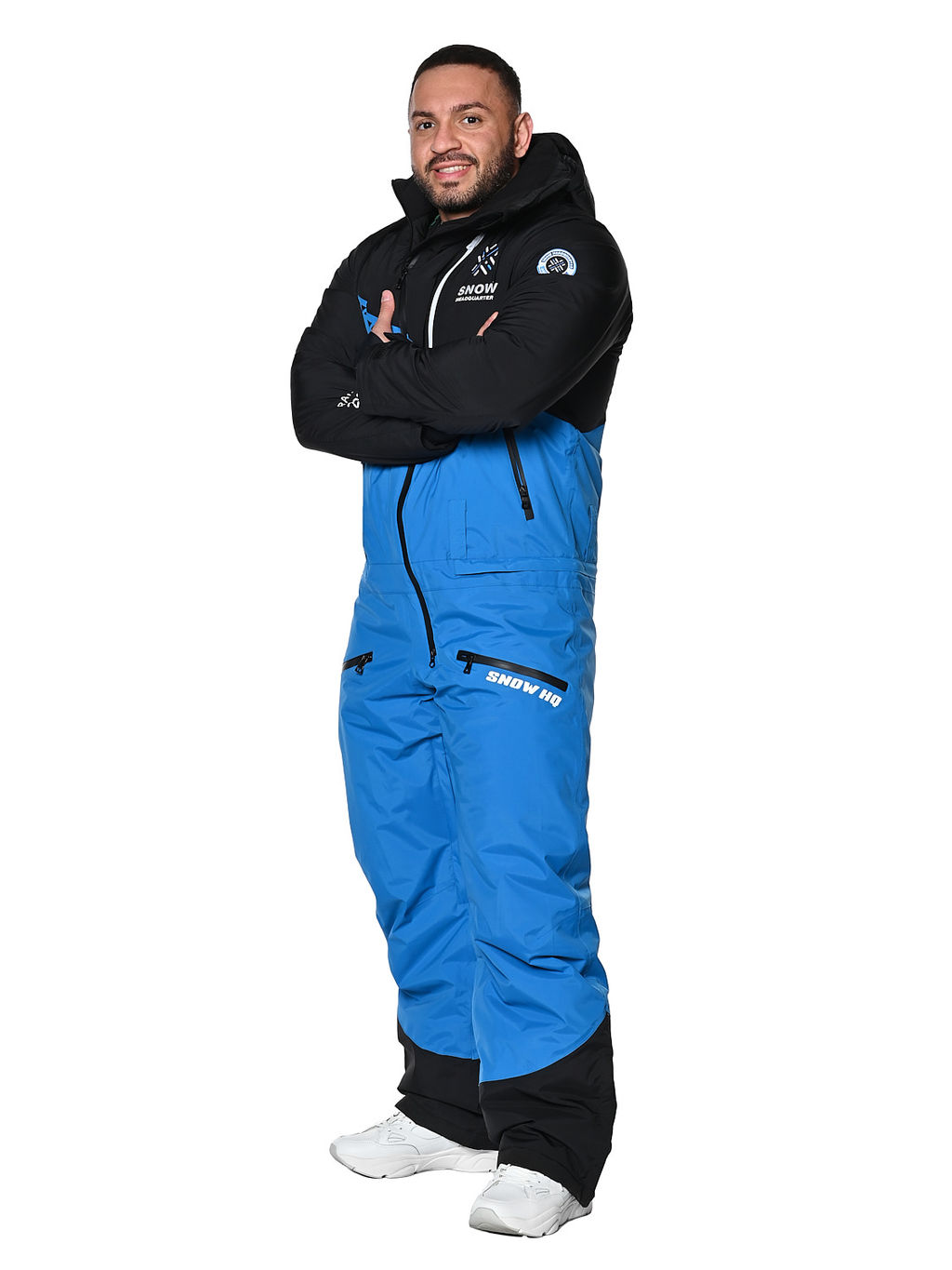 Комбинезон AA-0207 Синий - Snow headquarter фото 55