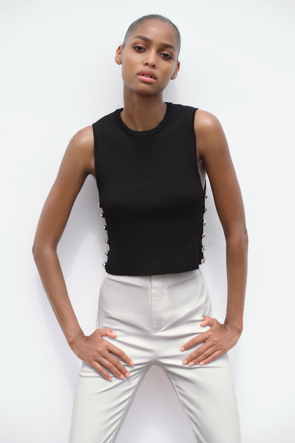 RIB KNIT TOP
