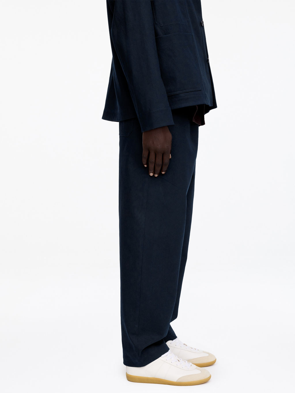 Pantalones de lino y algod?n loose fit - H&m фото 5