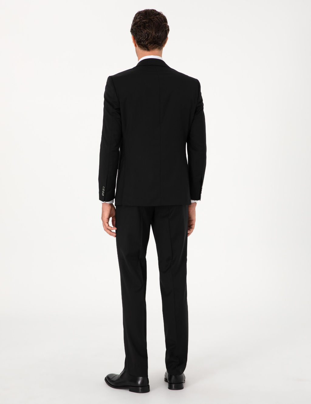 Siyah Slim Fit %100 Y_n Klasik Tak_m Elbise - Cacharel фото 5