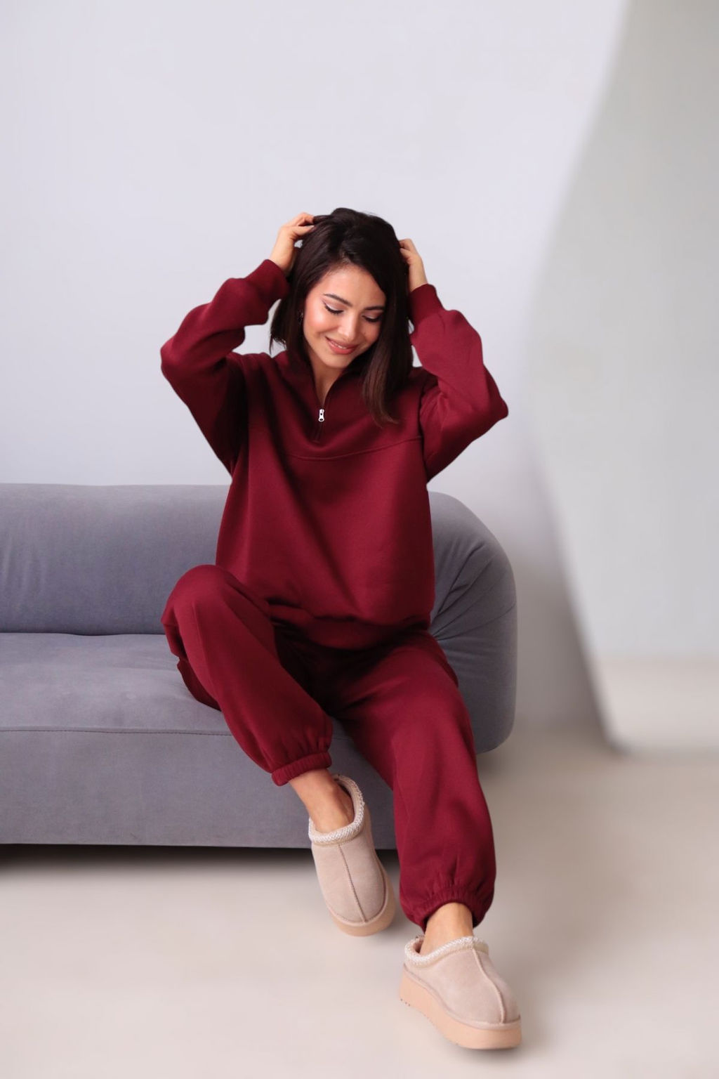 Martichelli Костюм спортивный в винном оттенке  фото 18