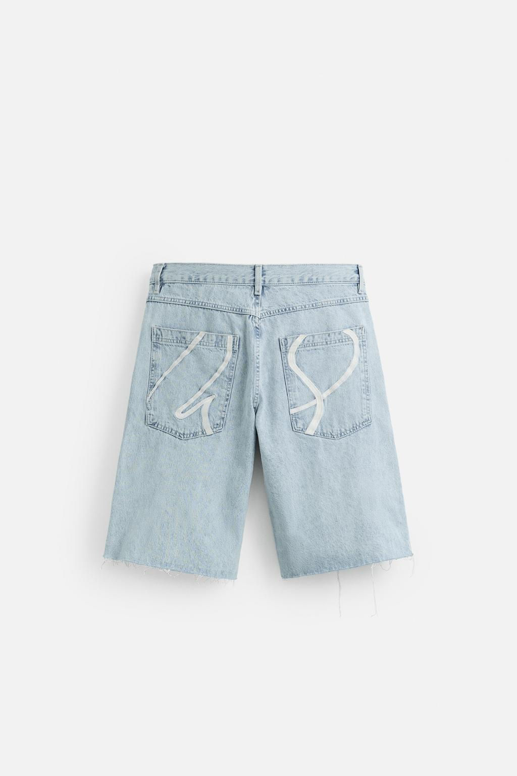 BAGGY-FIT BERMUDA JORTS - Zara фото 8