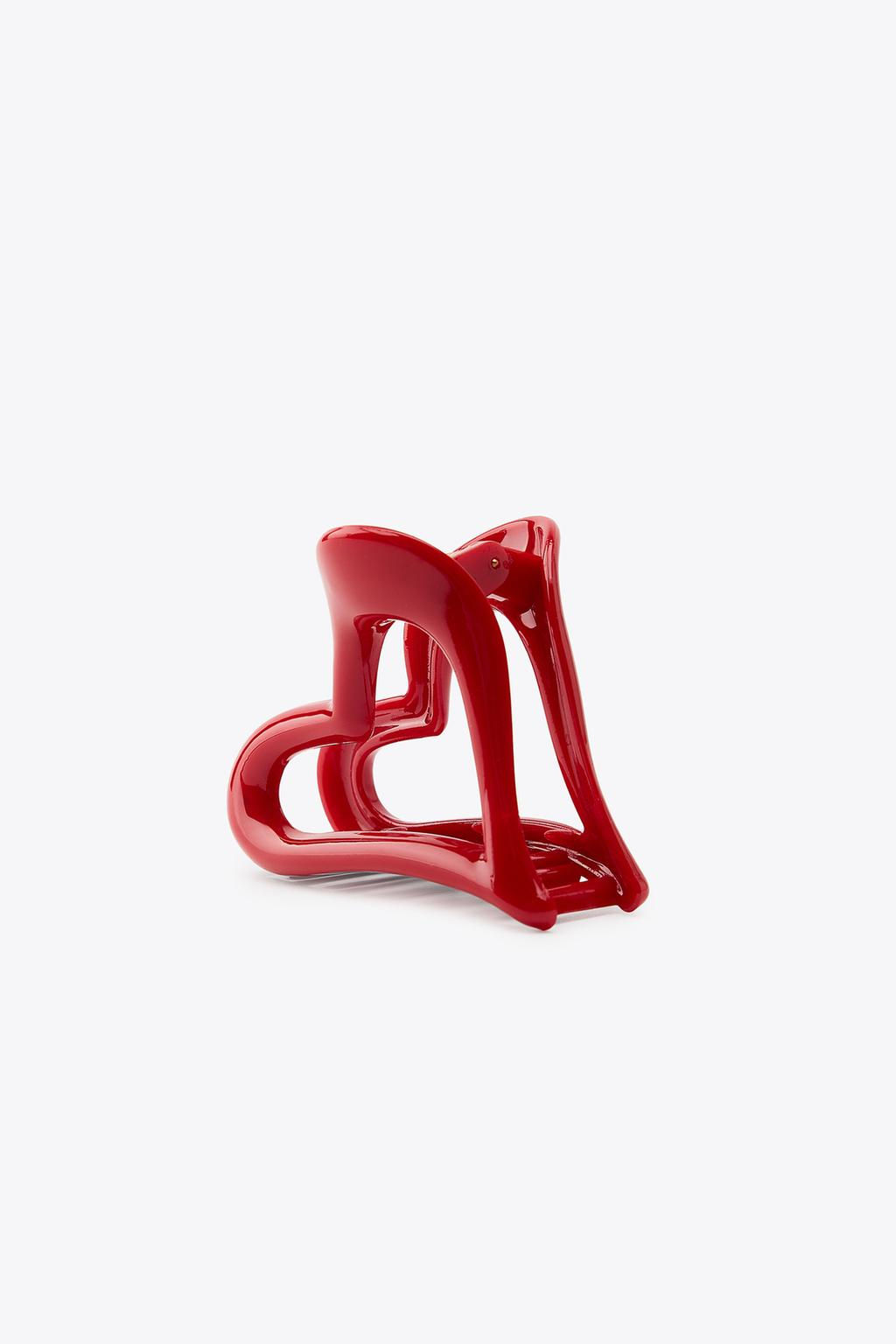 HEART SHEEPSKIN CLIP - Zara фото 5