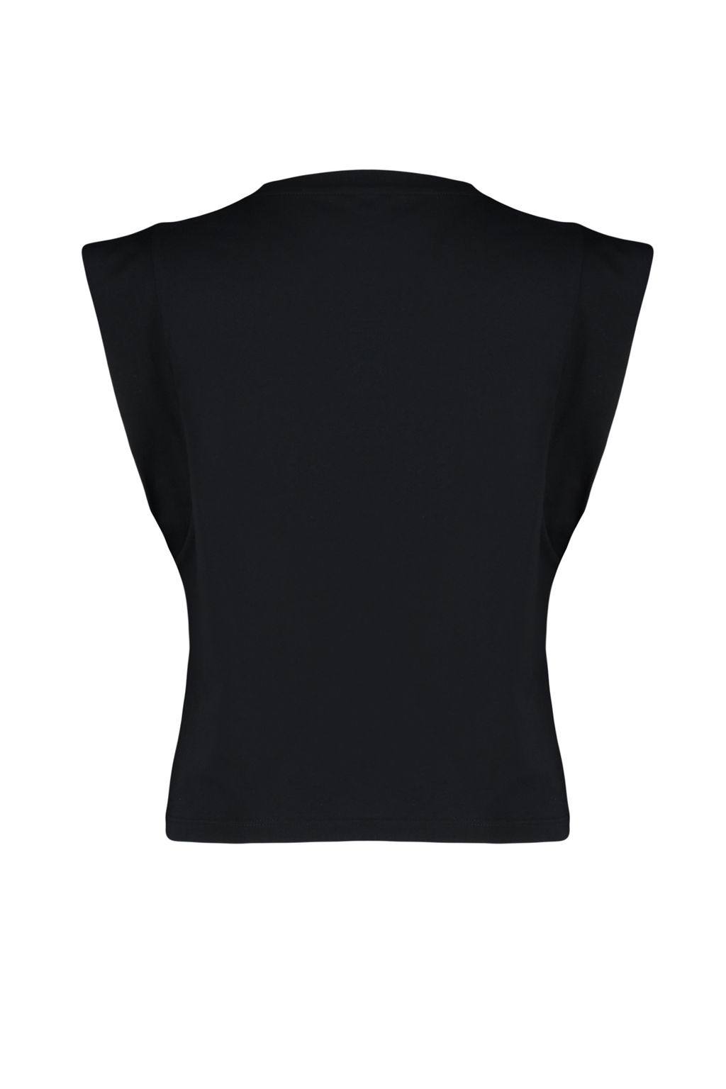 TRENDYOLMILLA Siyah %100 Pamuk Slogan Bask?l? Regular/Normal Kal?p Bisiklet Yaka Orme T-Shirt TWOSS24TS00020  фото 8