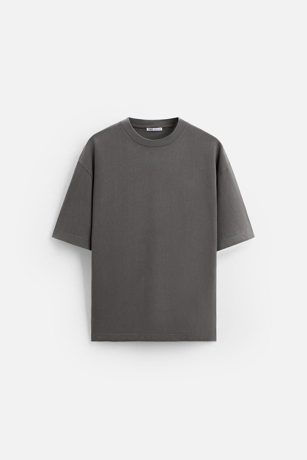 BASIC HEAVY WEIGHT T-SHIRT - Zara фото 28