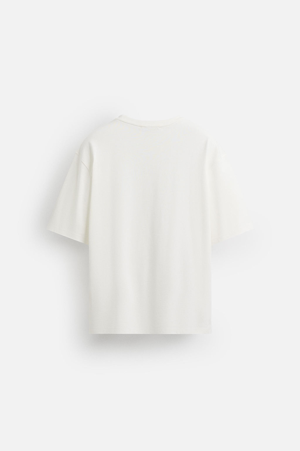 CONTRAST EMBROIDERY T-SHIRT - Zara фото 7