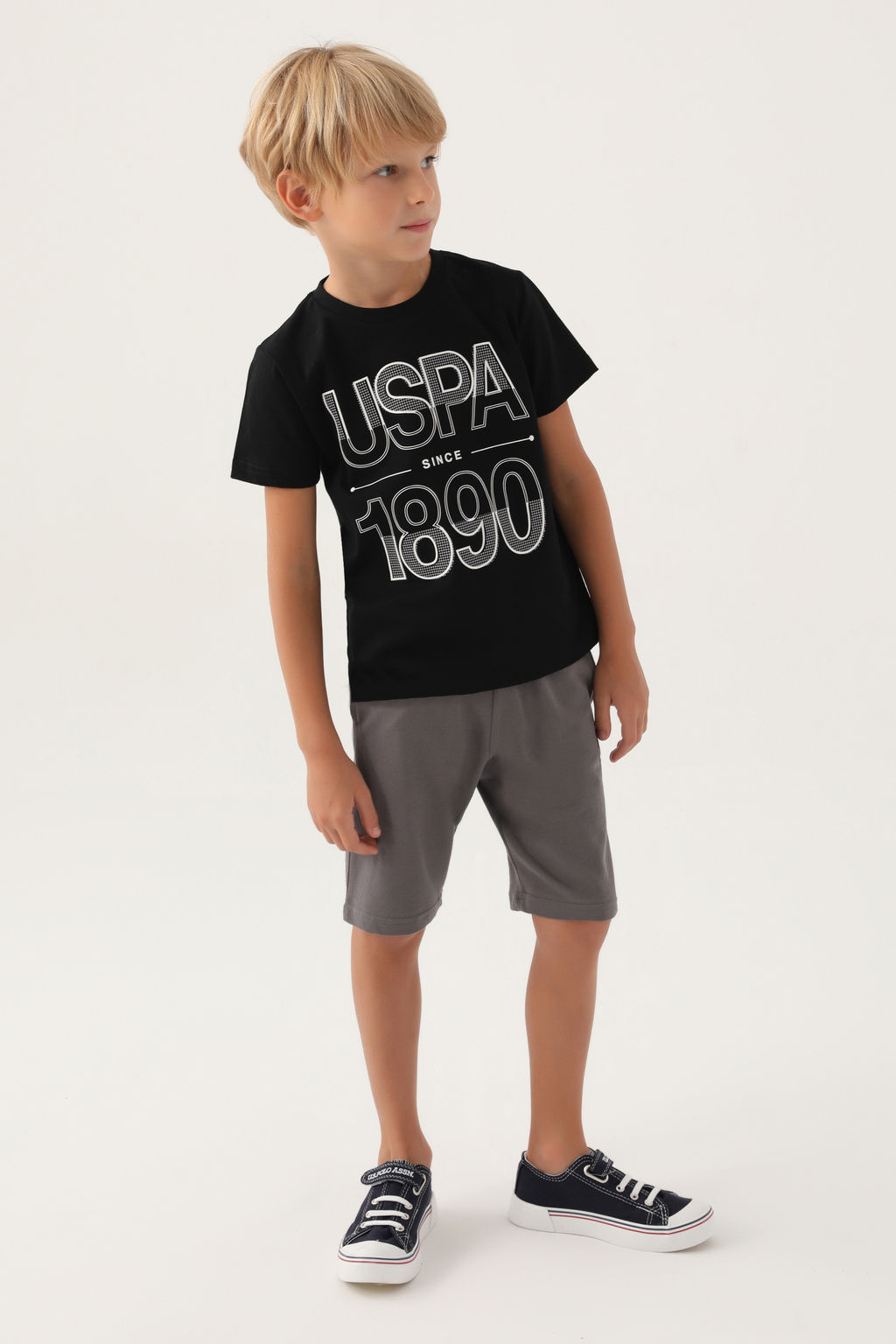 Черный пижамный комплект для мальчика - U.s. polo assn фото 2