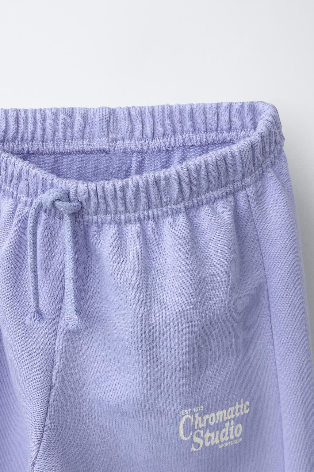 PANTAL?N WIDE LEG TEXTO / Azul - Zara фото 3