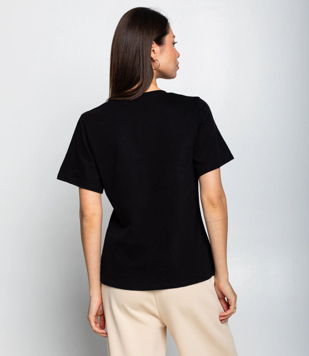 Футболка #КТ643 (1), чёрный