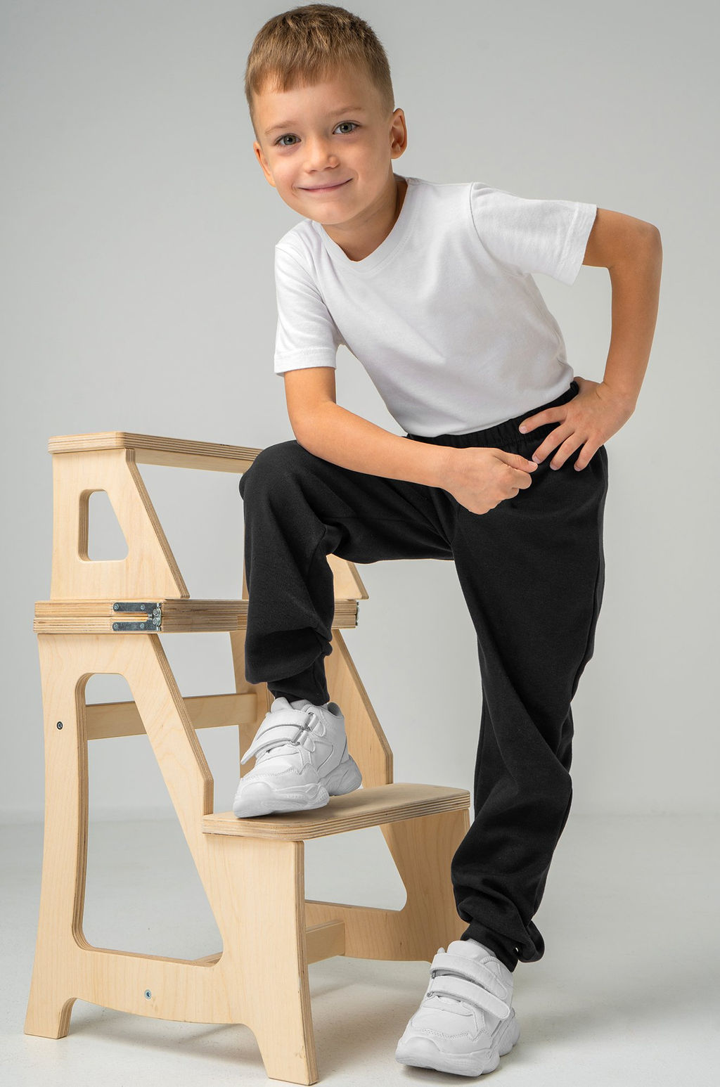 Брюки для мальчика из интерлока Bonito - Happy fox фото 2