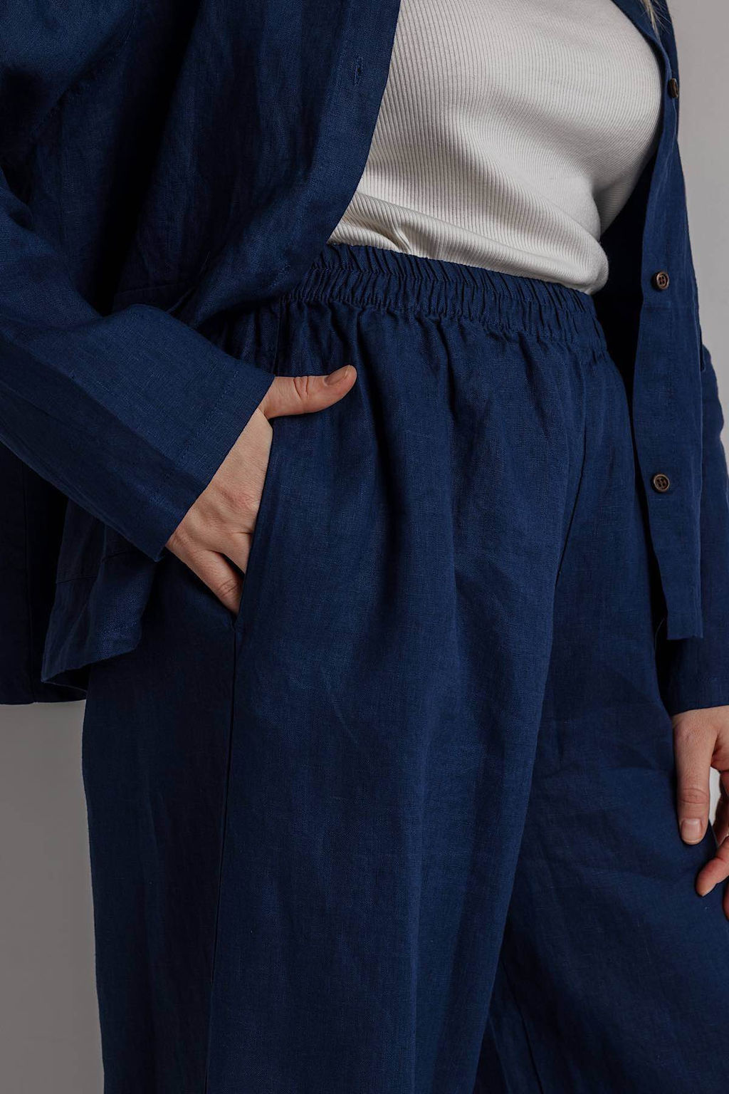 Брюки женские Б91028/02/Синий