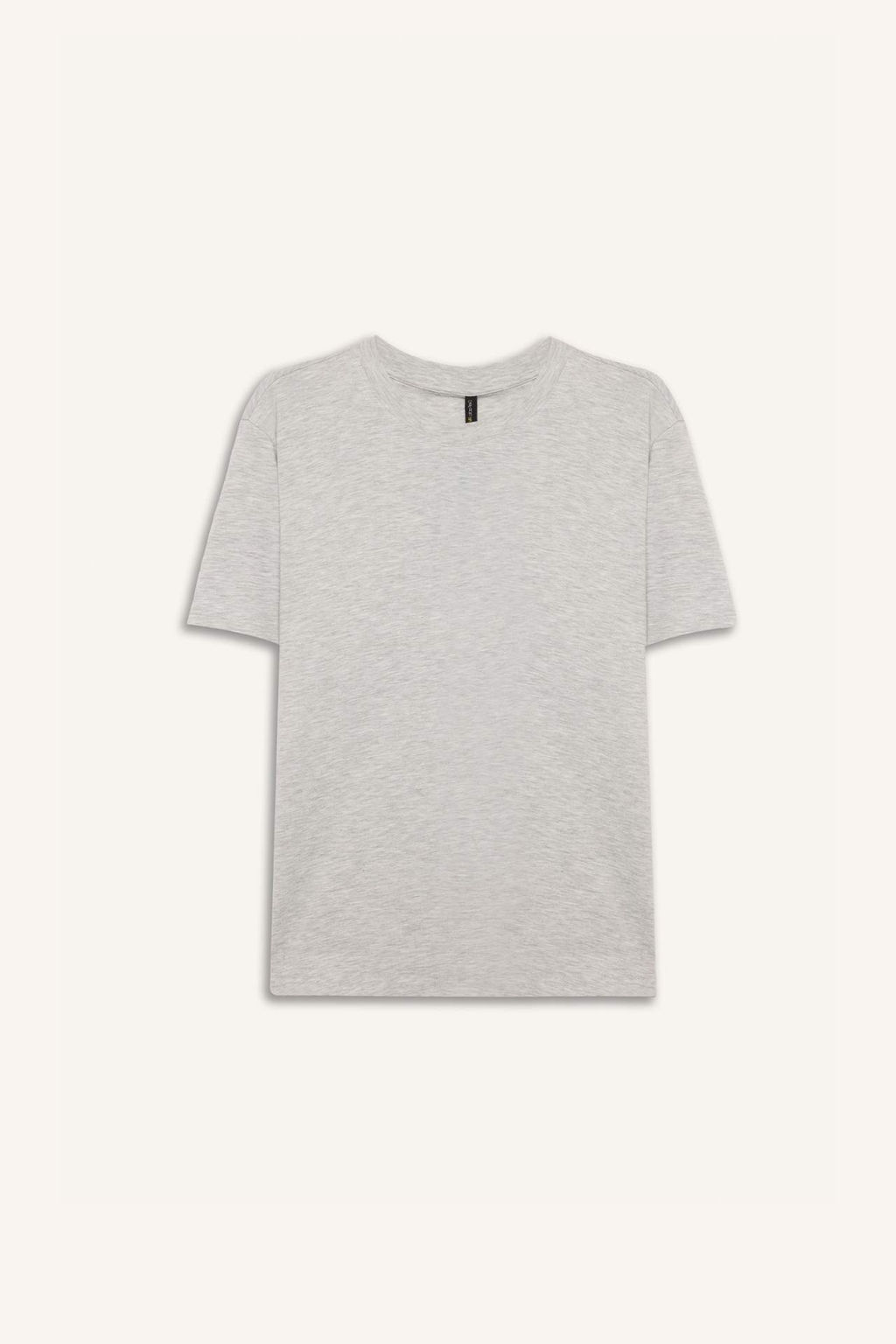 Regular Fit Bisiklet Yaka Penye Basic Duz K?sa Kollu Tisort - Defacto фото 5