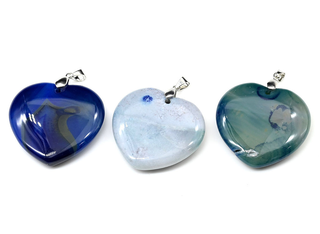 Кулон из яшмы Сердце 40*40мм - Радуга камня фото 8