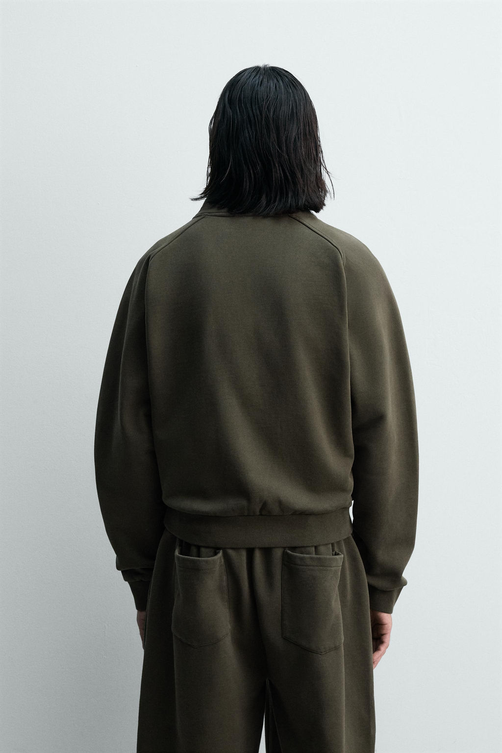 WASHED RELAXED FIT SWEATSHIRT - Zara фото 3