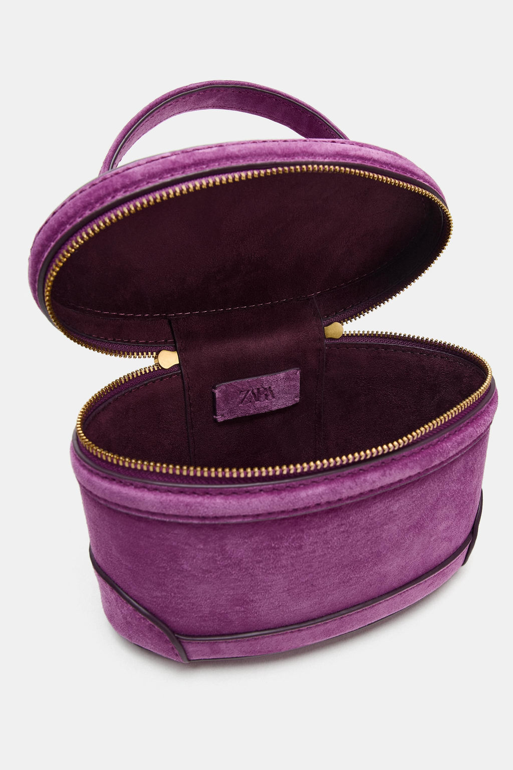 BOLSO VANITY PIEL / Morado - Zara фото 8