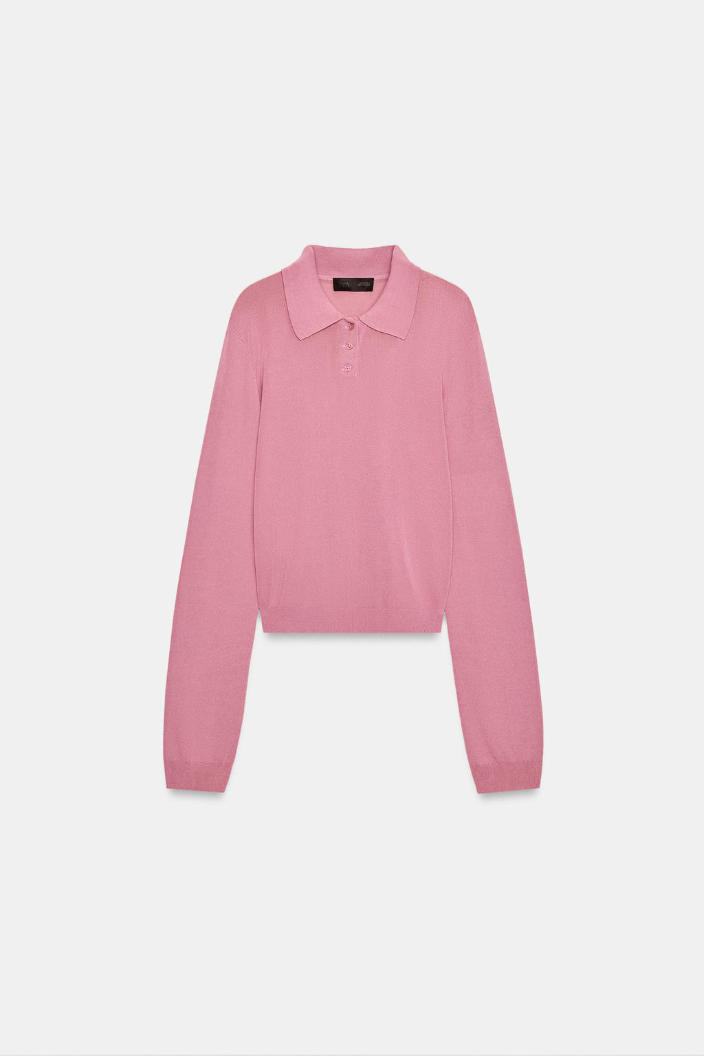 POLO PUNTO LISO / Rosa palo