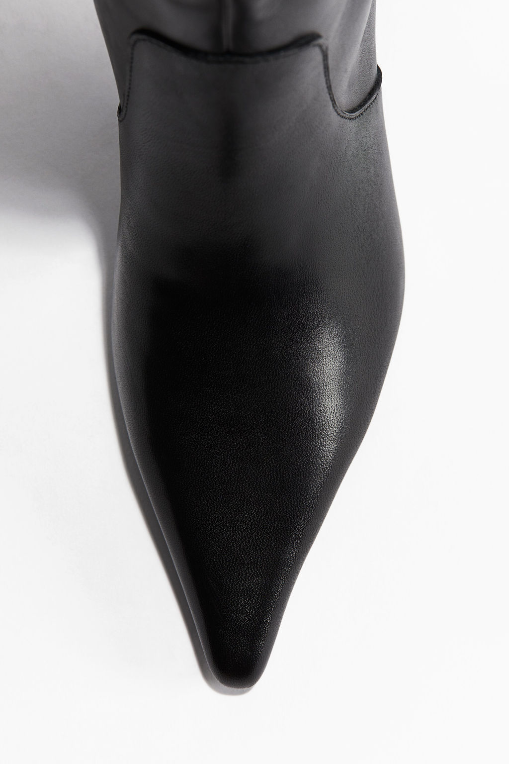 Botas de piel a la rodilla - H&m фото 11