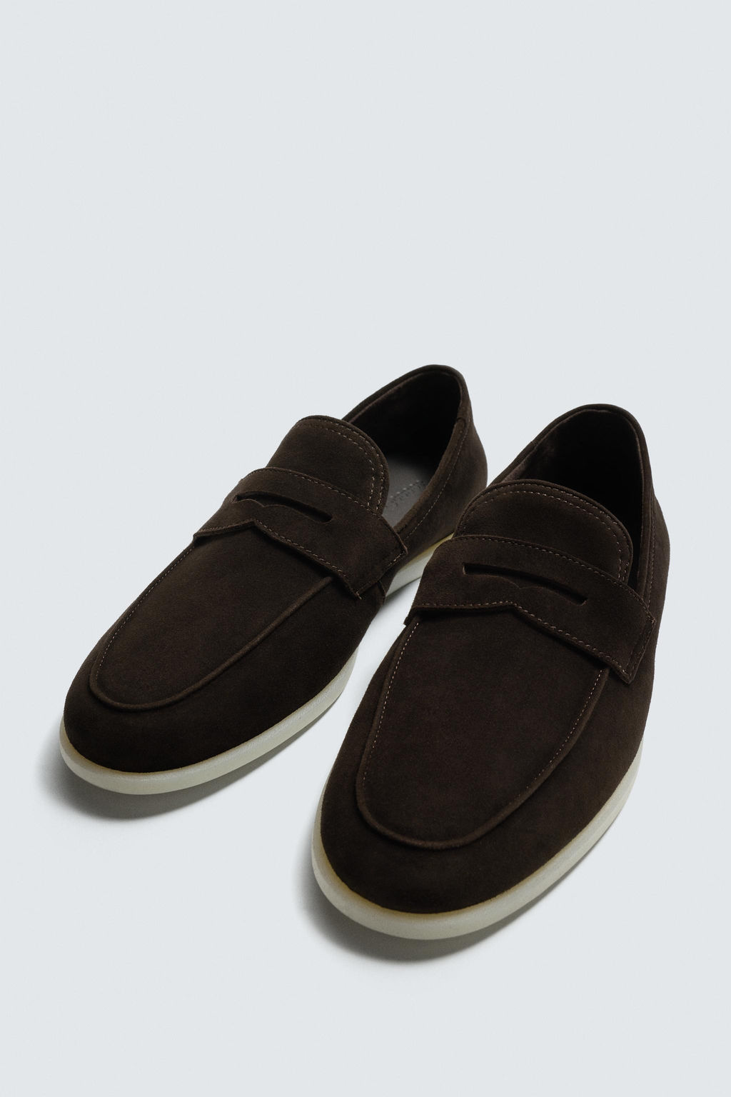 MOCAS?N PIEL CASUAL / Marr?n - Zara фото 2