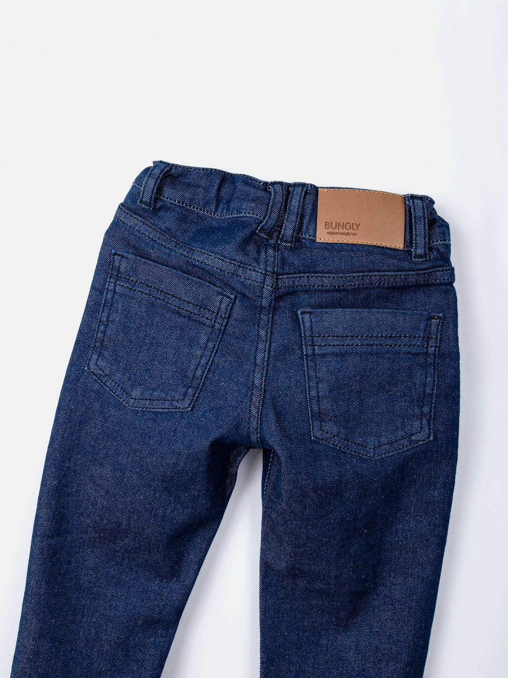 Джинсы зауженные Темно-синие - Bungly фото 3