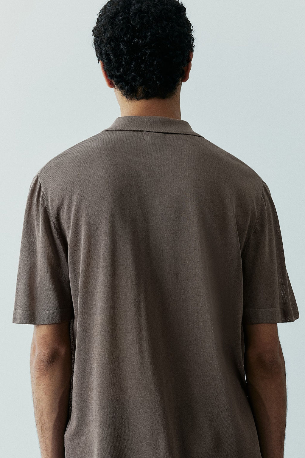 Camisa resort de punto Regular Fit - H&m фото 4