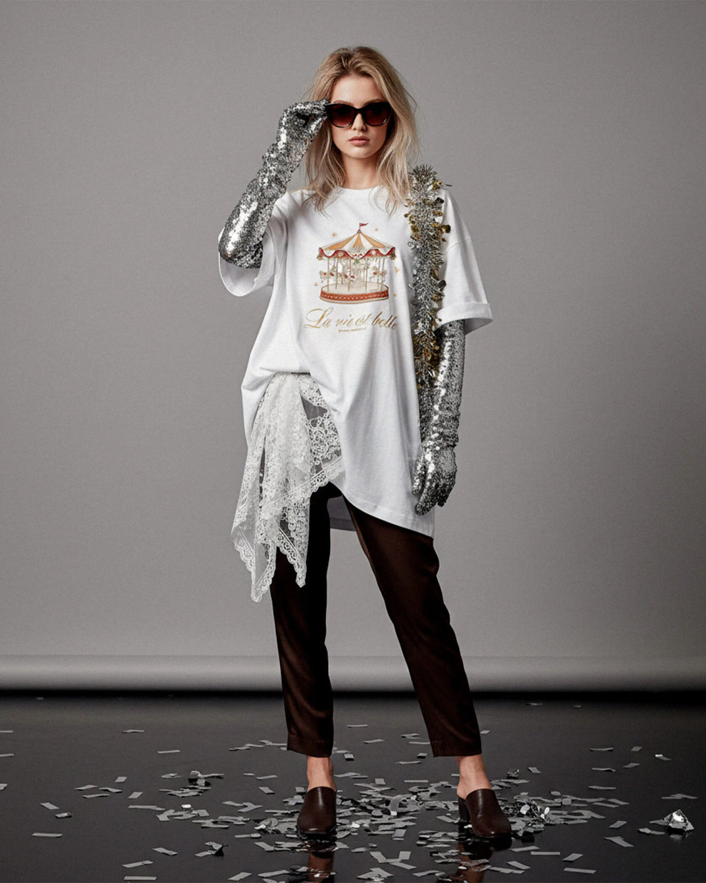 Футболка Karusel Oversized - Argo classic фото 2