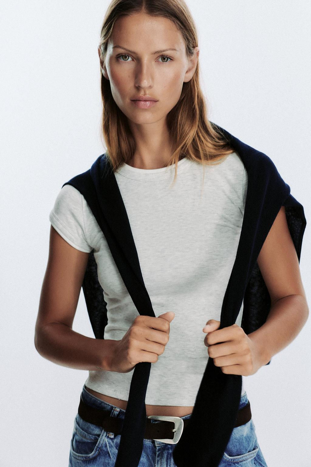 DOUBLE T-SHIRT - Zara фото 3