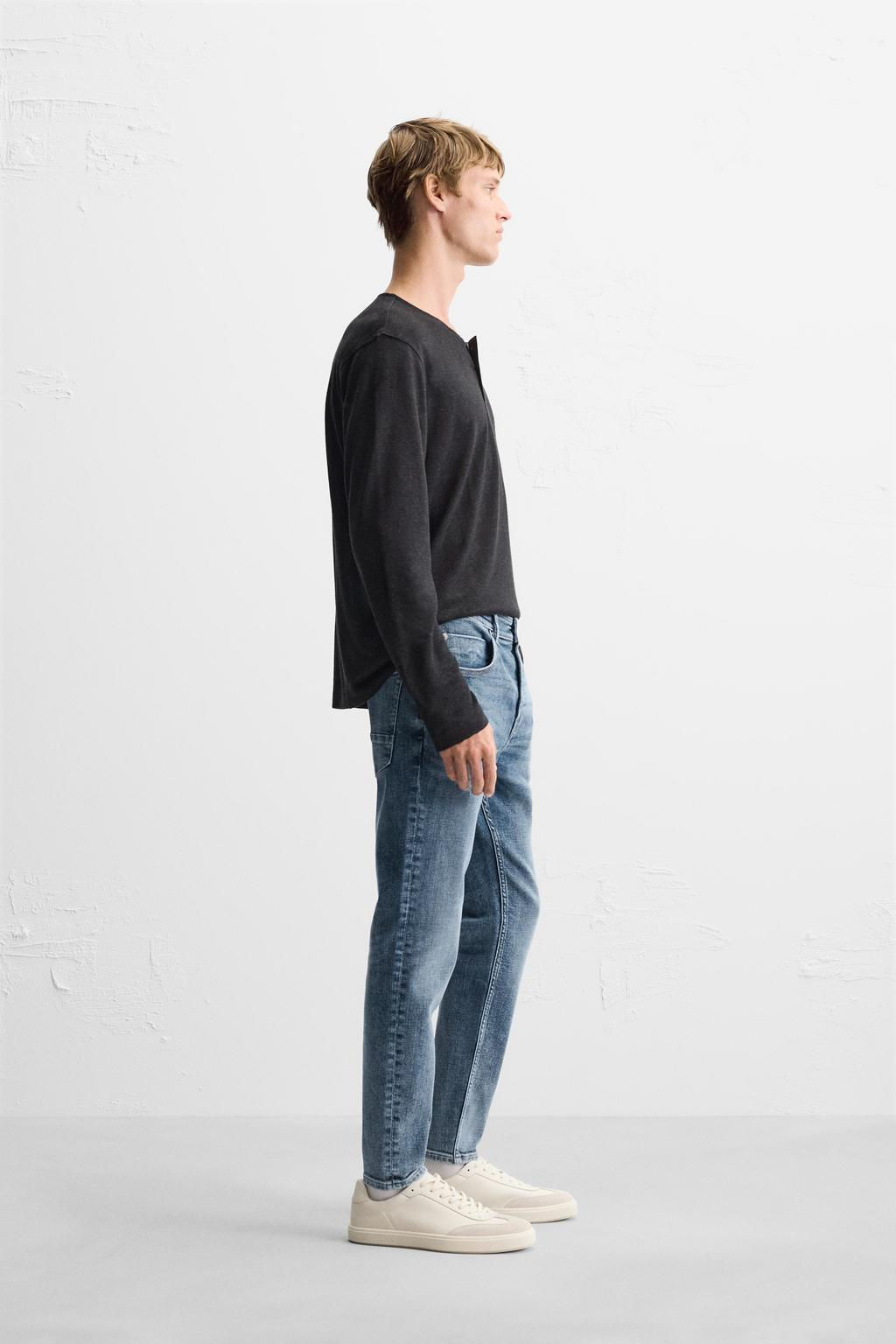 CROPPED SKINNY FIT JEANS - Zara фото 36