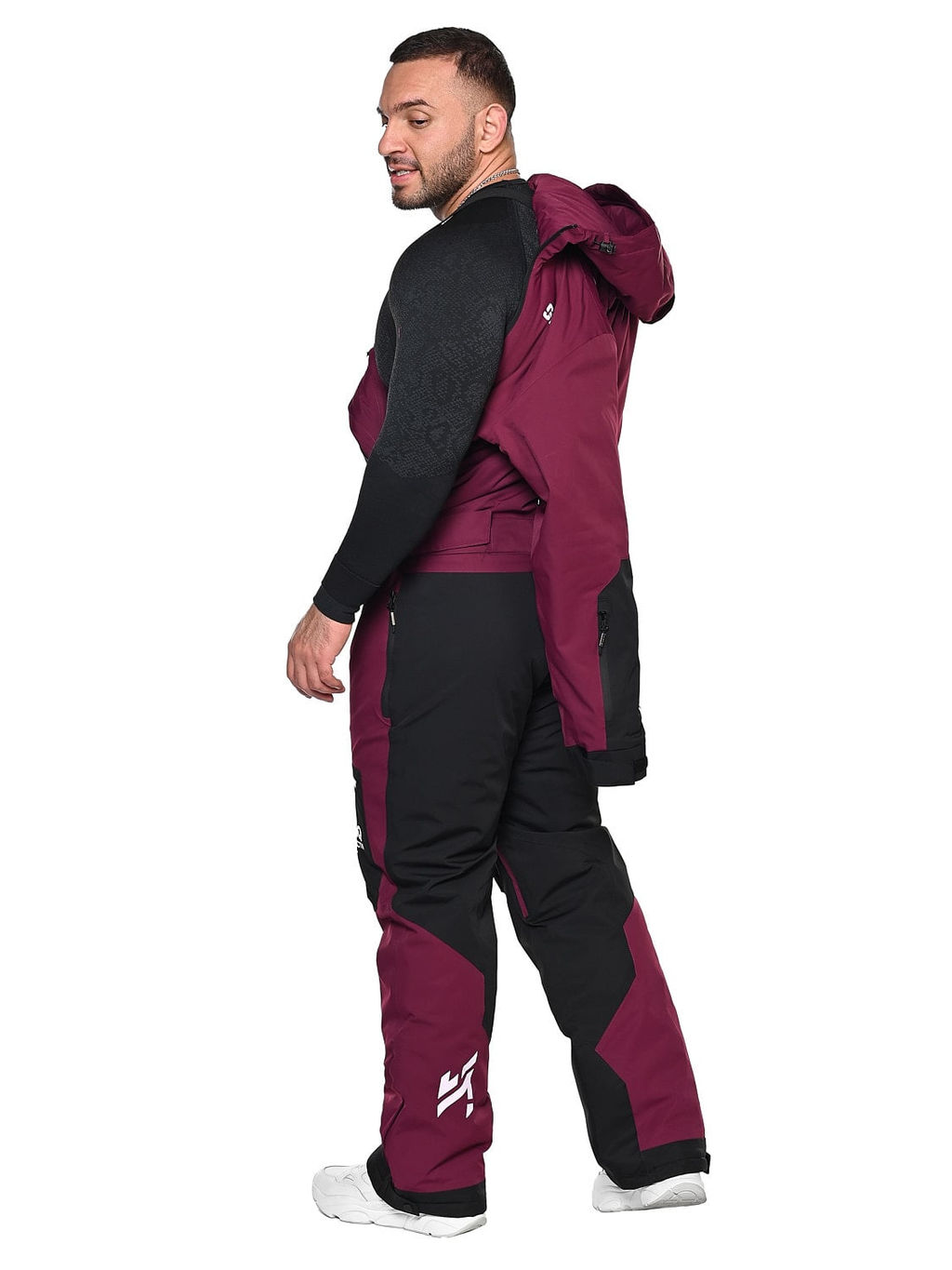 Комбинезон A-89010 Бордовый