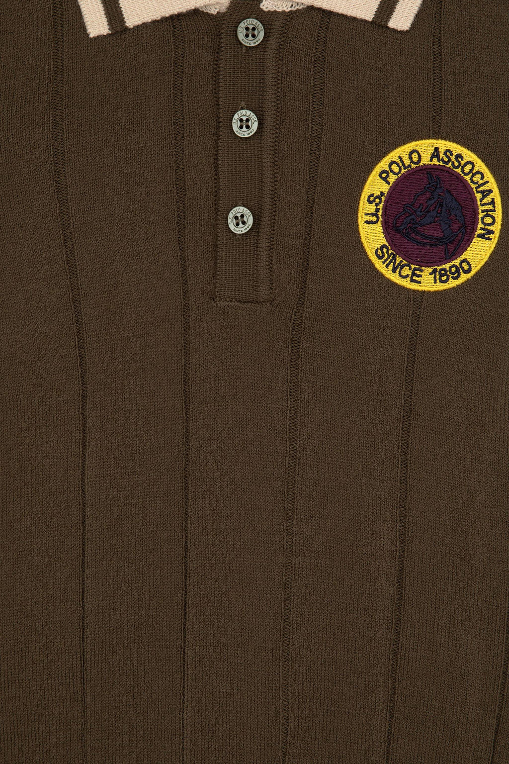 Erkek _ocuk Ye_il Polo Yaka Kazak - U.s. polo assn фото 3