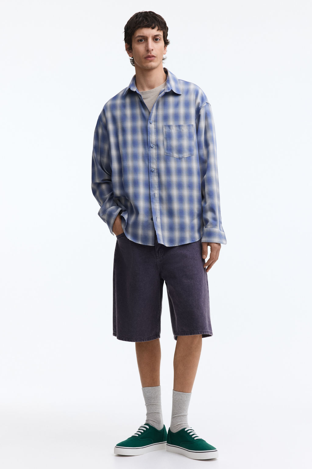 Bermudas vaqueras Relaxed - H&m фото 4