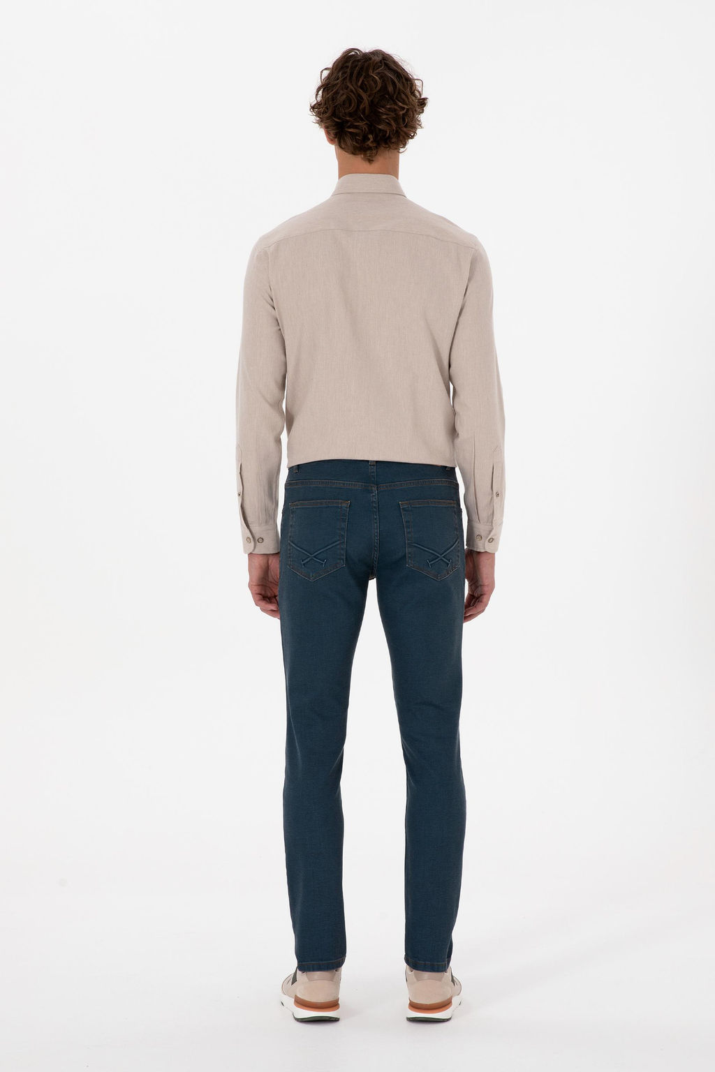 Erkek Petrol Jean Pantolon Sepette S_rpriz _ndirim - U.s. polo assn фото 4