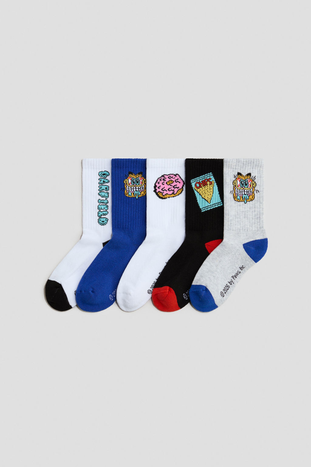 Pack de 5 calcetines con motivo intarsia - H&m фото 6
