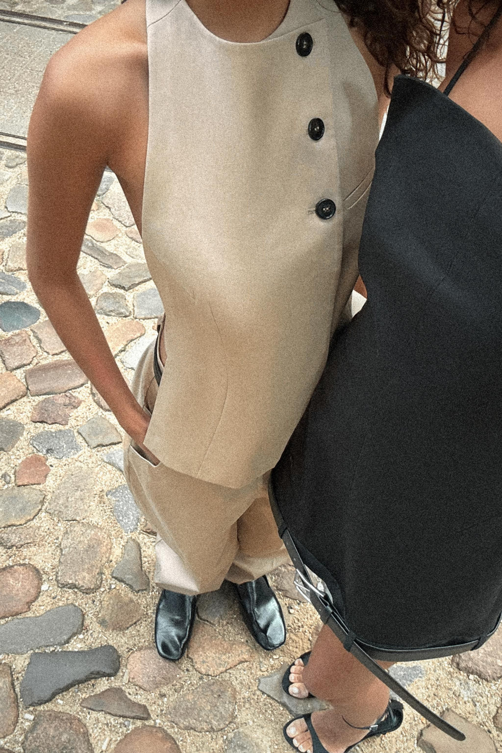 OPEN BACK WAISTCOAT TOP - Zara фото 5