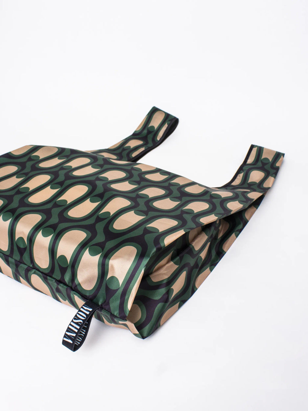 Мод.3, Сумка-майка Принт (SM3pr). Итальяно зеленый НОВИНКА!!! - Moshna фото 5