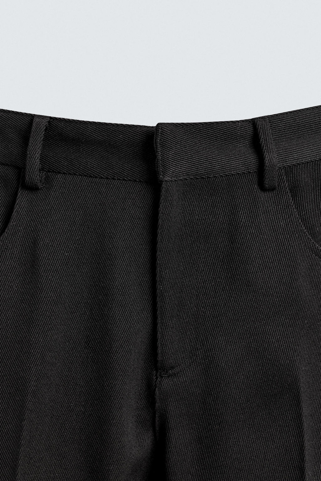FLARE FIT TWILL TROUSERS - Zara фото 9