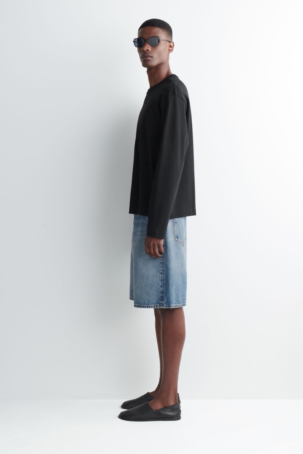 RIDER - BERMUDAS VAQUERAS RELAXED FIT - H&m фото 5
