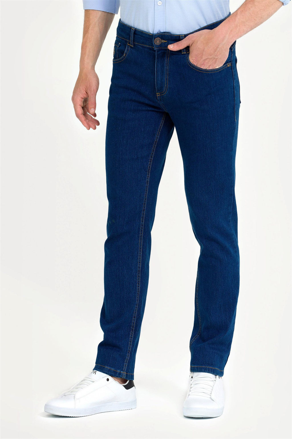 U. S. Polo Assn / Мужские синие джинсовые брюки - U.s. polo assn фото 9