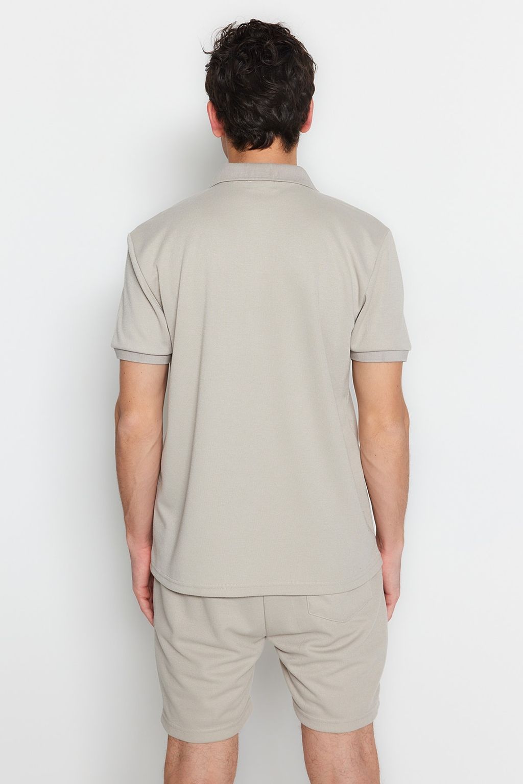 TRENDYOL MAN Premium Haki Regular/Normal Kesim Aplikeli Pike Polo Yaka T-shirt TMNSS23PO00016 - Trendyolmilla фото 19