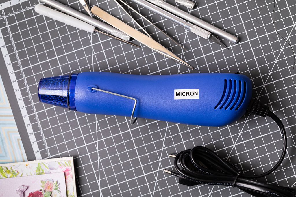 Micron Фен для эмбоссинга FDE-01 в блистере  фото 9