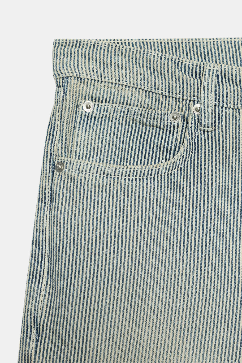 JEANS ZW COLLECTION RECTOS TIRO BAJO RAYAS / Rayas