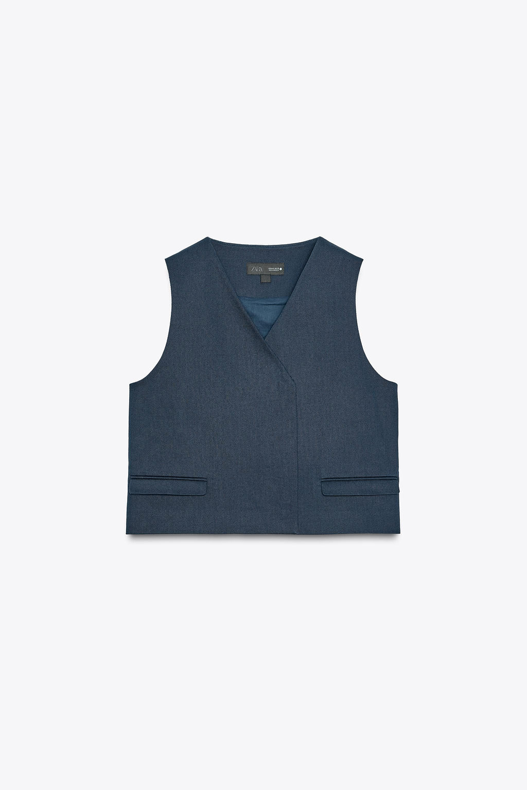 DOUBLE-BREASTED WAISTCOAT ZW COLLECTION - Zara фото 6