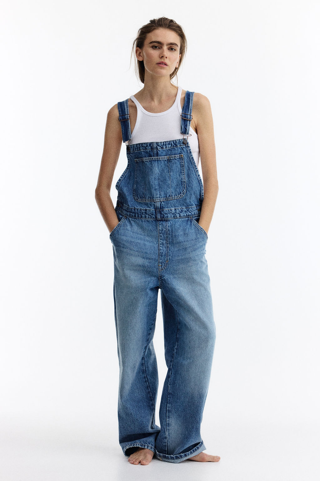 Peto en denim de algod?n - H&m фото 7
