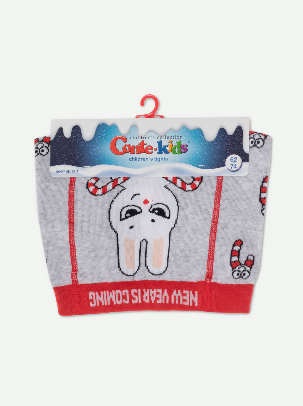 CONTE-KIDS NEW YEAR Колготки детские светло-серый - Conte elegant фото 12