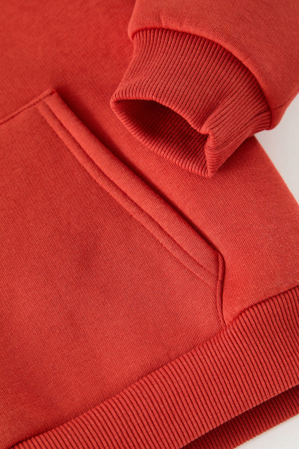 Kiremit Erkek Cocuk Bask?l? Orme Mini Me Sweatshirt TKDAW25SW00122 - Trendyolmilla фото 3