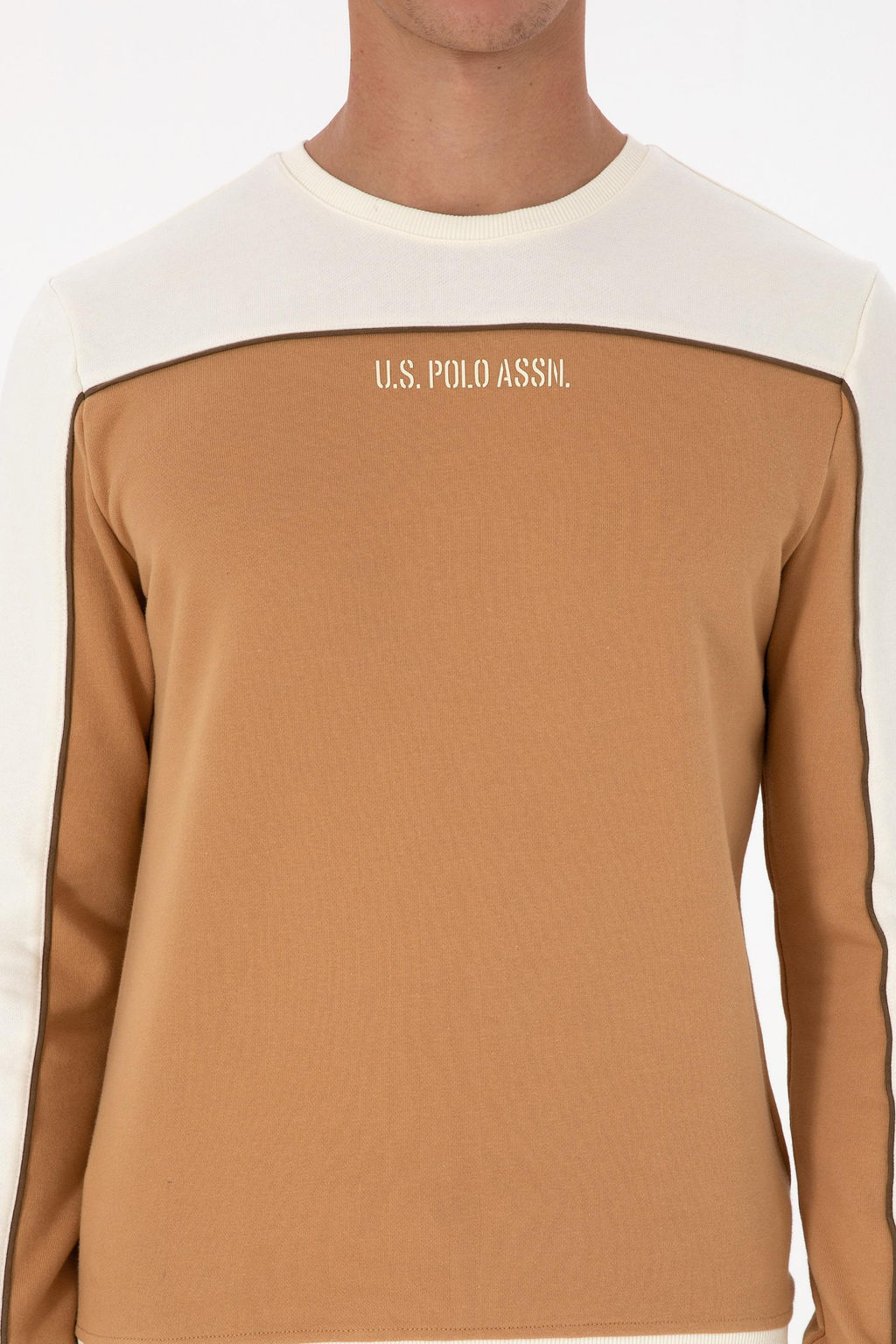 Erkek Camel Sweatshirt - U.s. polo assn фото 6