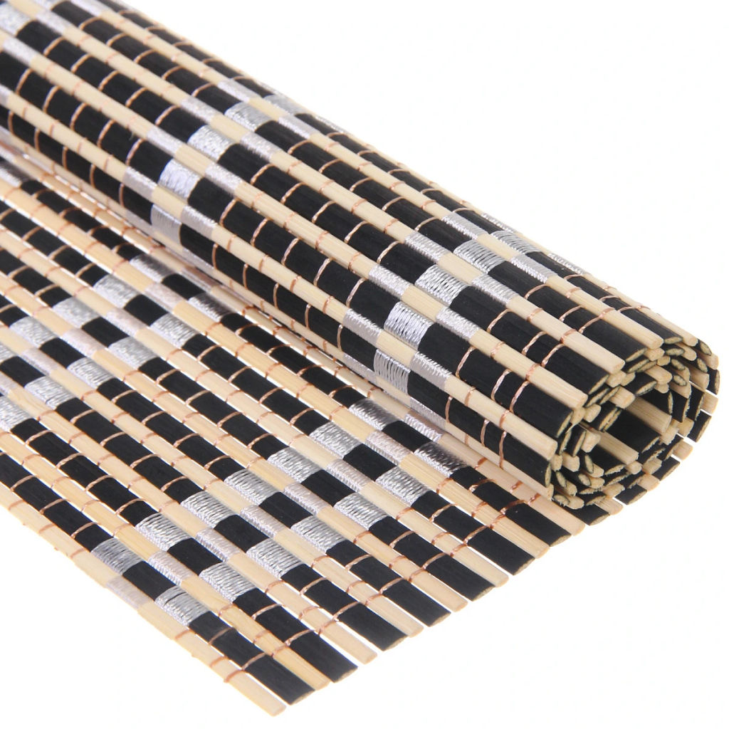 Цена за 2 шт. Салфетка на стол 30*45см бамбуковая, черная