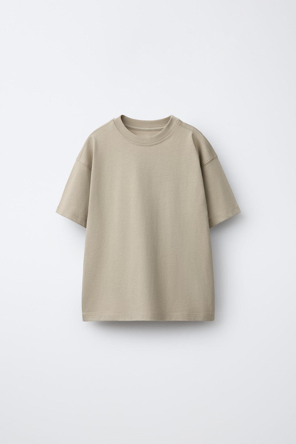 BASIC PLAIN T-SHIRT - Zara фото 5